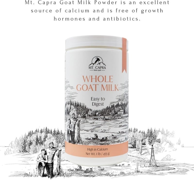 Mt Capra Mt. Capra Whole Goat Milk Powder - 1 lb - Image 4